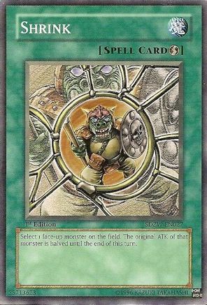 Image of Shrink (SDZW-EN027) - Structure Deck: Zombie World 1st Edition