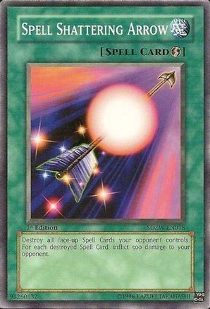 Image of Spell Shattering Arrow (SDZW-EN018) - Structure Deck: Zombie World 1st Edition