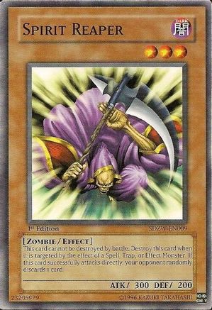 Image of Spirit Reaper (SDZW-EN009) - Structure Deck: Zombie World 1st Edition