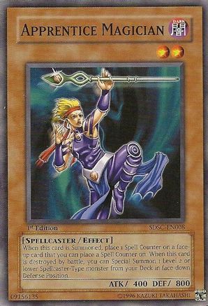 Image of Apprentice Magician (SDSC-EN008) - Structure Deck: Spellcaster's Command Unlimited