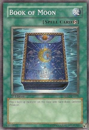 Image of Book of Moon (SDSC-EN030) - Structure Deck: Spellcaster's Command Unlimited