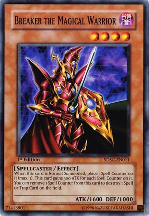 Image of Breaker the Magical Warrior (SDSC-EN011) - Structure Deck: Spellcaster's Command Unlimited