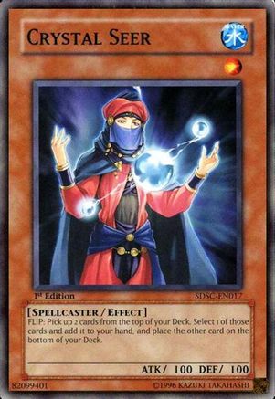 Image of Crystal Seer (SDSC-EN017) - Structure Deck: Spellcaster's Command Unlimited