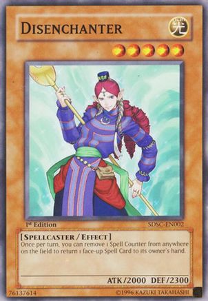 Image of Disenchanter (SDSC-EN002) - Structure Deck: Spellcaster's Command Unlimited