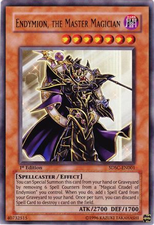 Image of Endymion, The Master Magician (SDSC-EN001) - Structure Deck: Spellcaster's Command Unlimited