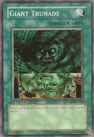 Image of Giant Trunade (SDSC-EN024) - Structure Deck: Spellcaster's Command Unlimited