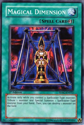 Image of Magical Dimension (SDSC-EN032) - Structure Deck: Spellcaster's Command Unlimited
