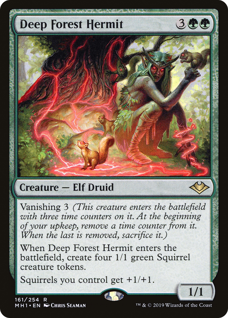 Image of Deep Forest Hermit (MH1-161) - Modern Horizons Foil