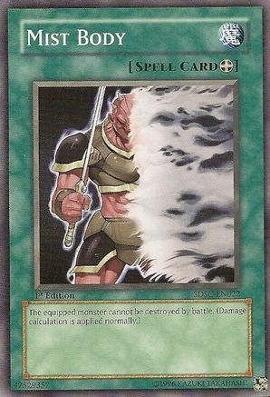 Image of Mist Body (SDSC-EN022) - Structure Deck: Spellcaster's Command 1st Edition