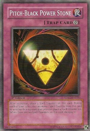 Image of Pitch-Black Power Stone (SDSC-EN036) - Structure Deck: Spellcaster's Command 1st Edition