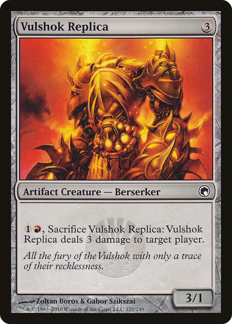 Image of Vulshok Replica (SOM-221) - Scars of Mirrodin Foil