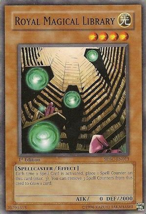 Image of Royal Magical Library (SDSC-EN013) - Structure Deck: Spellcaster's Command Unlimited