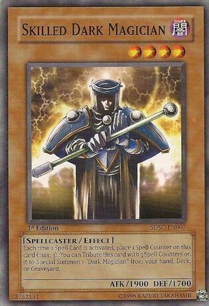 Image of Skilled Dark Magician (SDSC-EN007) - Structure Deck: Spellcaster's Command Unlimited