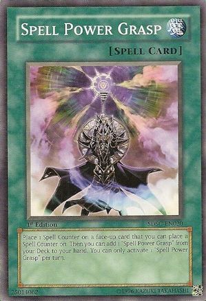 Image of Spell Power Grasp (SDSC-EN020) - Structure Deck: Spellcaster's Command 1st Edition