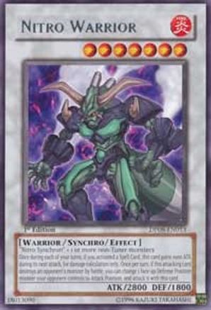 Image of Nitro Warrior (DP08-EN013) - Duelist Pack 8: Yusei Fudo 1st Edition