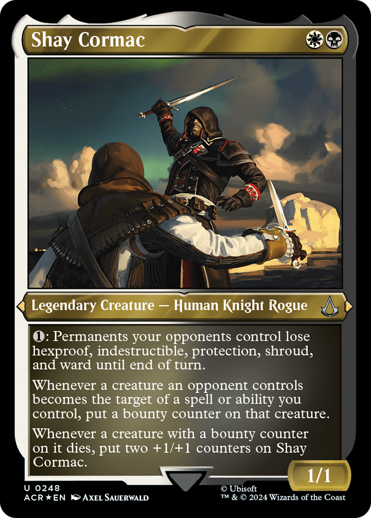 Image of Shay Cormac (ACR-248) - Assassin's Creed Etched Foil