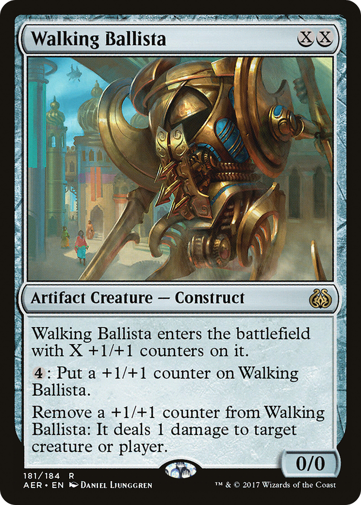 Image of Walking Ballista (AER-181) - Aether Revolt Foil