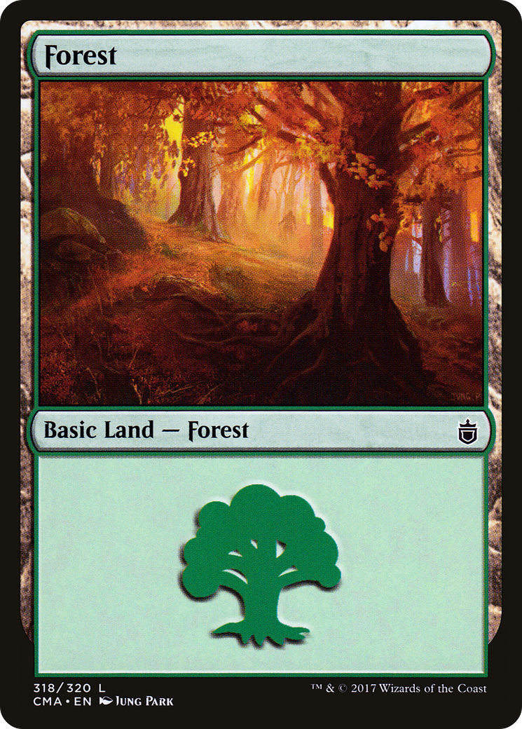 Image of Forest (318) (CMA-318) - Commander Anthology