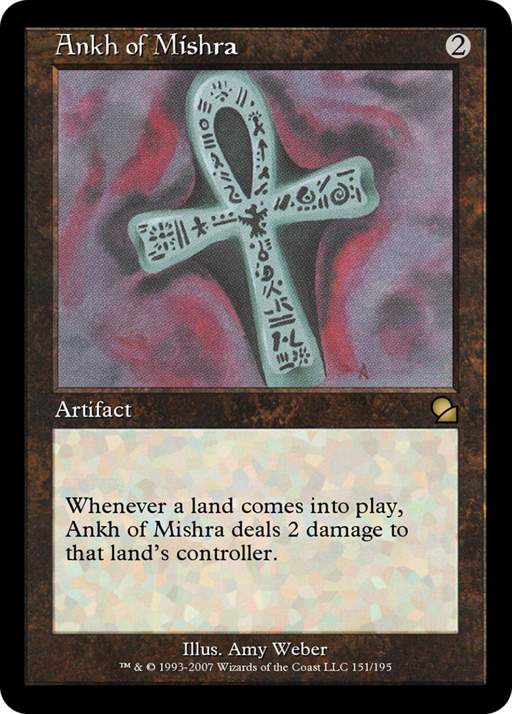 Image of Ankh of Mishra (ME1-151) - Masters Edition