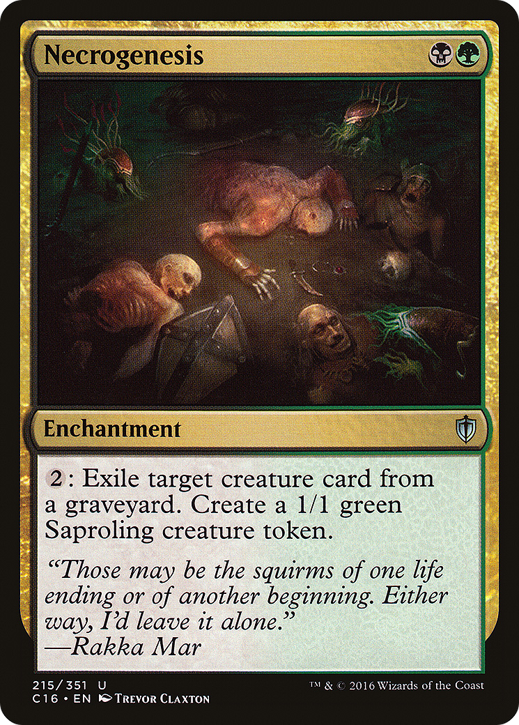 Image of Necrogenesis (C16-215) - Commander 2016