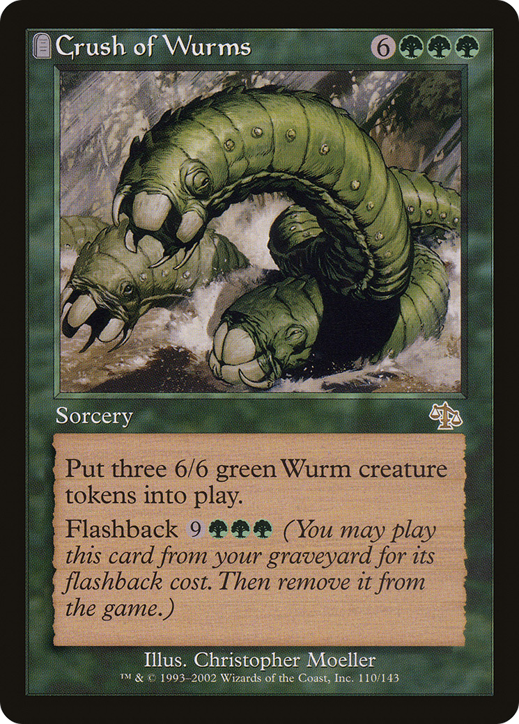 Image of Crush of Wurms (JUD-110) - Judgment: (tombstone)