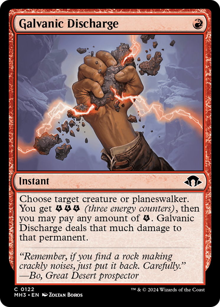 Image of Galvanic Discharge (MH3-122) - Modern Horizons 3 Foil