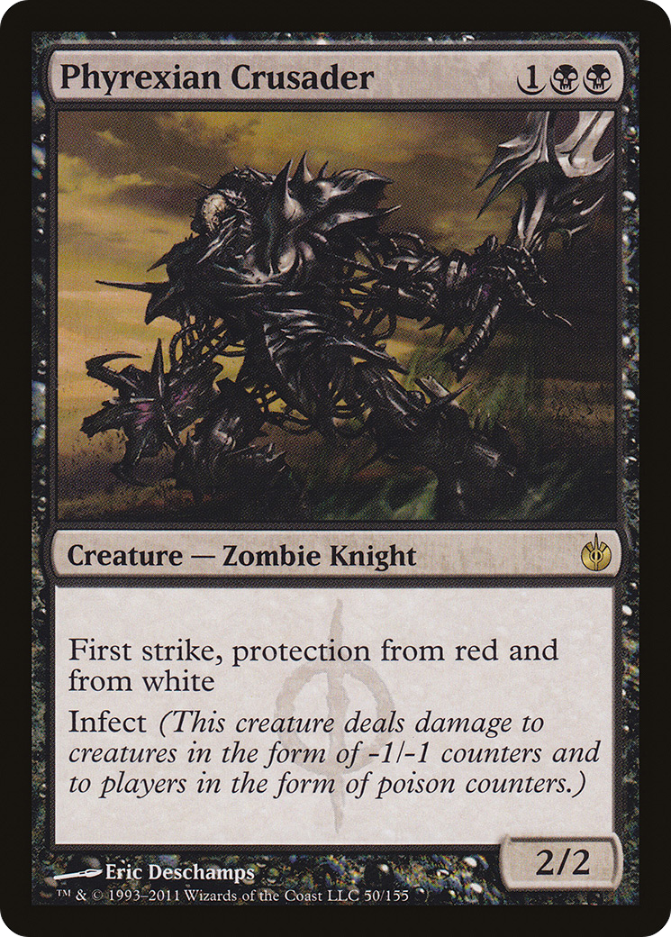Image of Phyrexian Crusader (MBS-050) - Mirrodin Besieged Foil