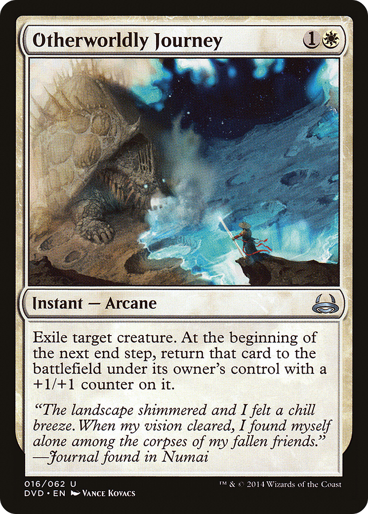 Image of Otherworldly Journey (DD3-) - Duel Decks Anthology: Divine vs. Demonic