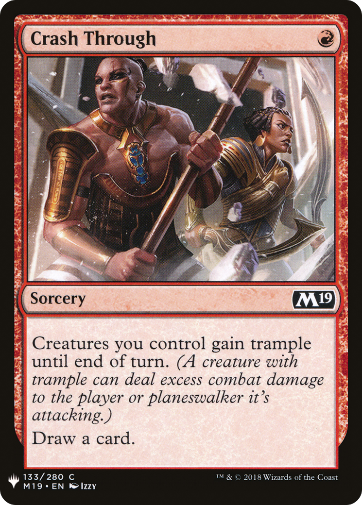 Image of Crash Through (LIST-133) - The List