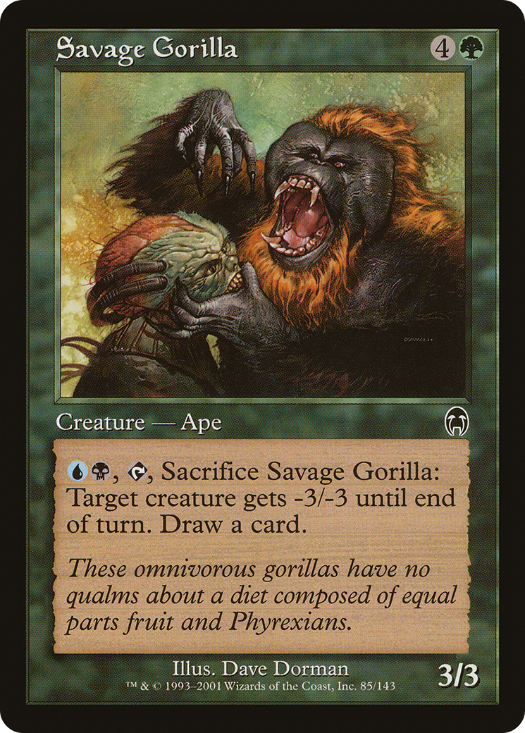 Image of Savage Gorilla (APC-085) - Apocalypse