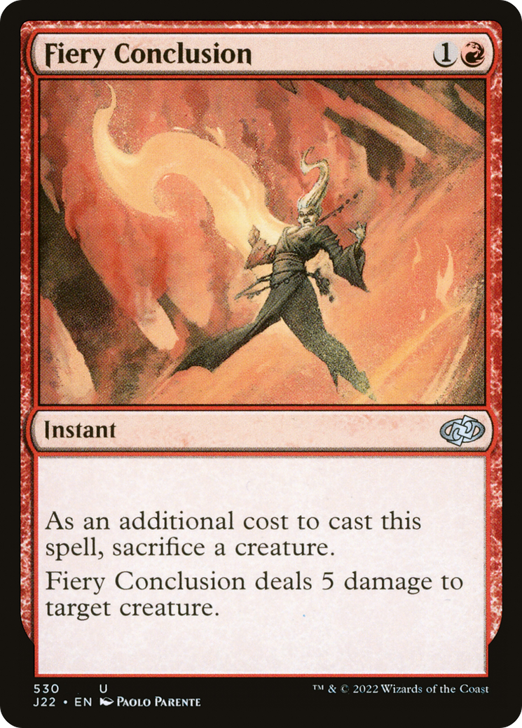 Image of Fiery Conclusion (J22-530) - Jumpstart 2022
