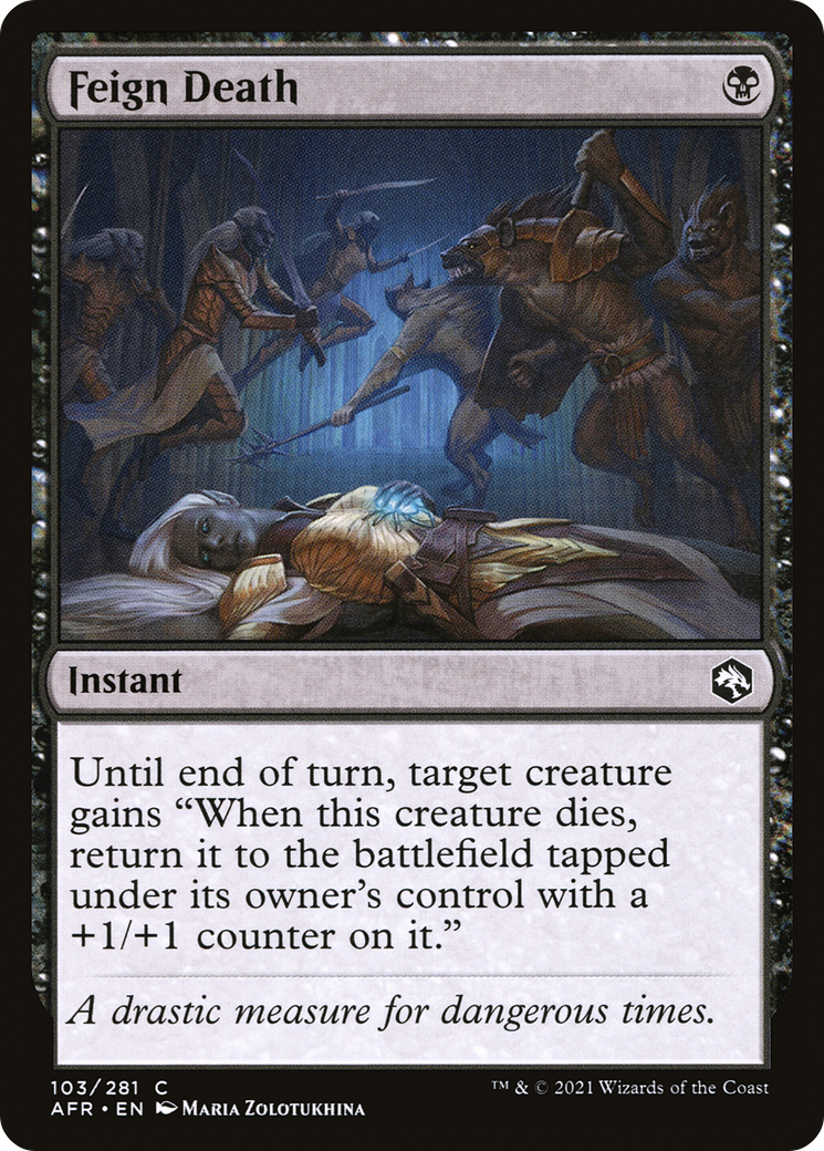 Image of Feign Death (AFR-103) - Adventures in the Forgotten Realms