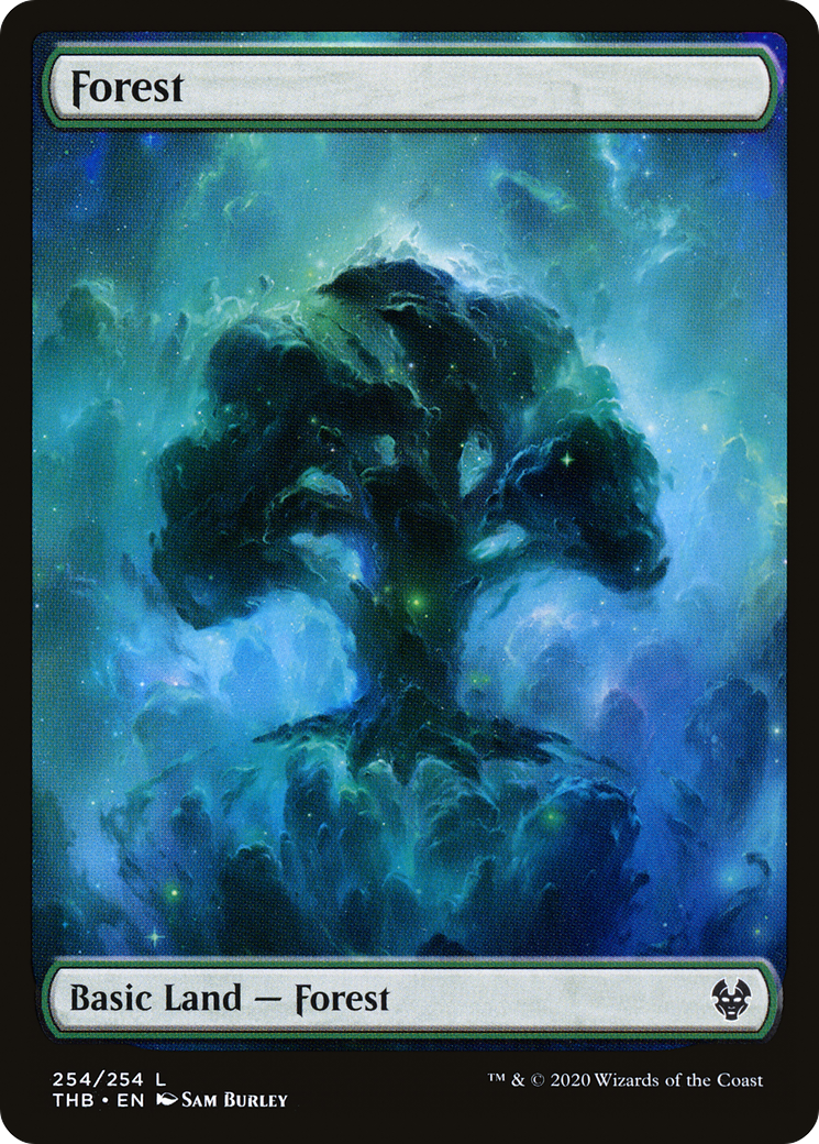 Image of Forest (THB-254) - Theros Beyond Death Foil