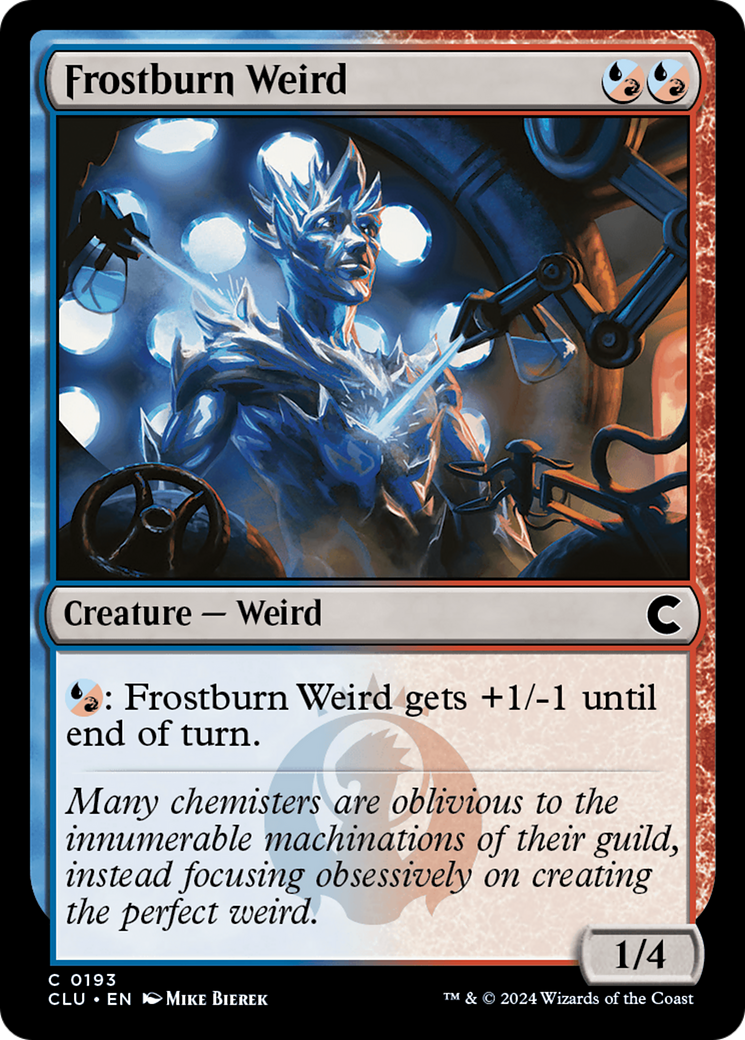 Image of Frostburn Weird (CLU-193) - Ravnica: Clue Edition
