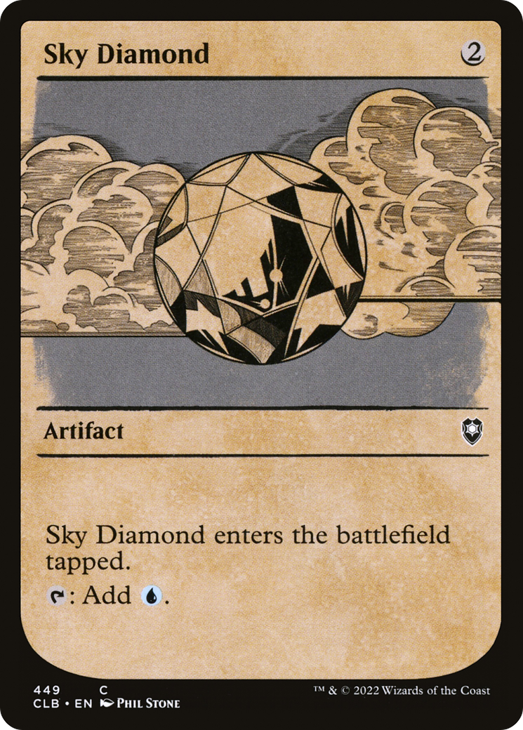 Image of Sky Diamond (Showcase) (CLB-449) - Commander Legends: Battle for Baldur's Gate: (Showcase)
