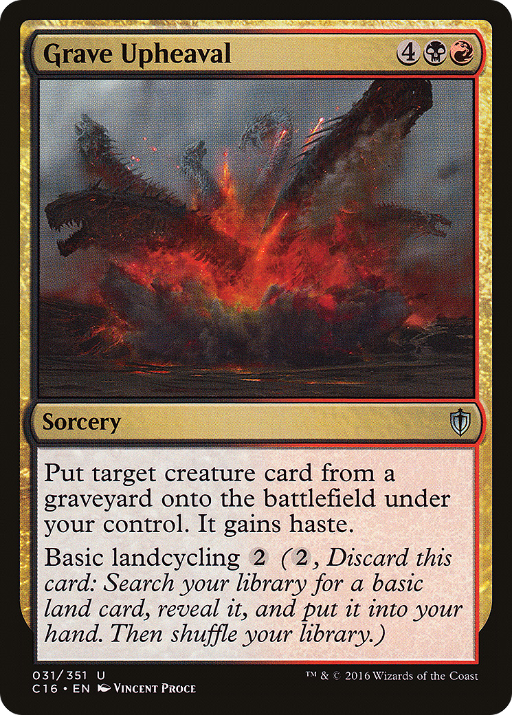 Image of Grave Upheaval (C16-031) - Commander 2016