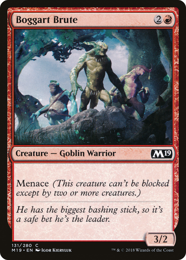 Image of Boggart Brute (M19-131) - Core Set 2019 Foil