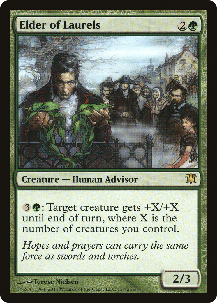 Image of Elder of Laurels (ISD-177) - Innistrad