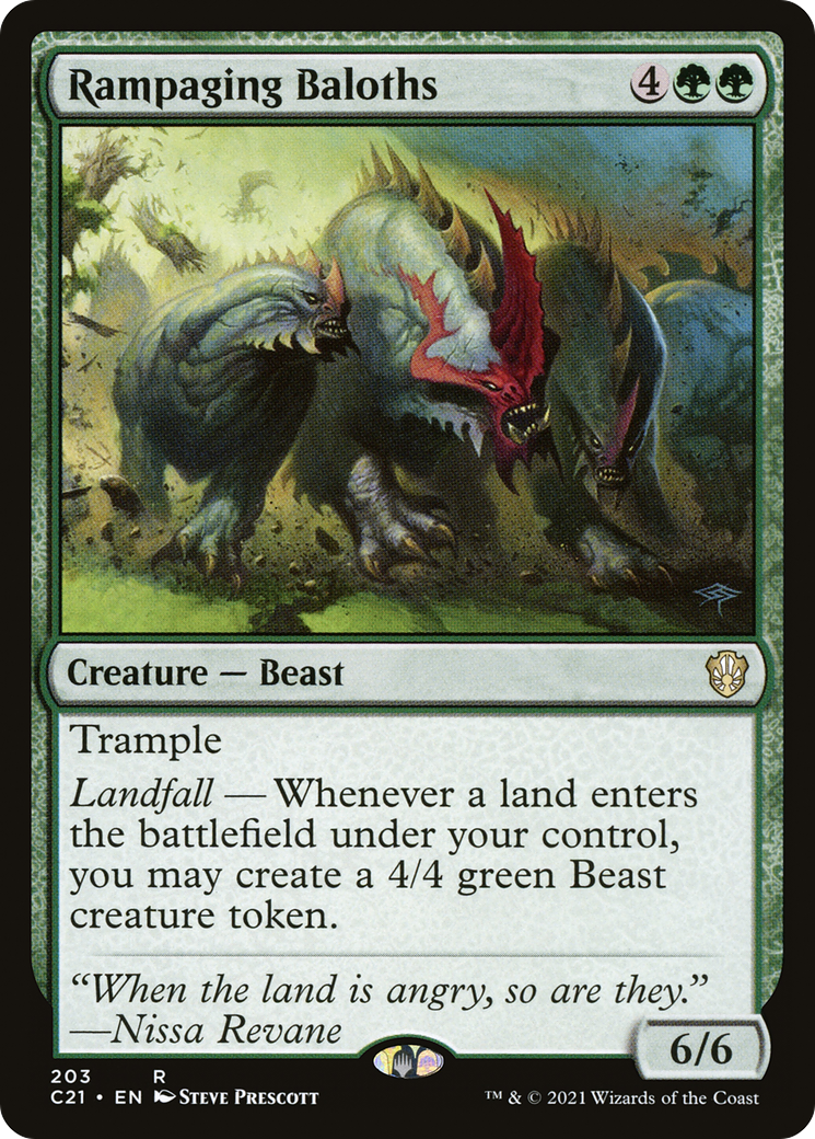 Image of Rampaging Baloths (C21-203) - Commander 2021