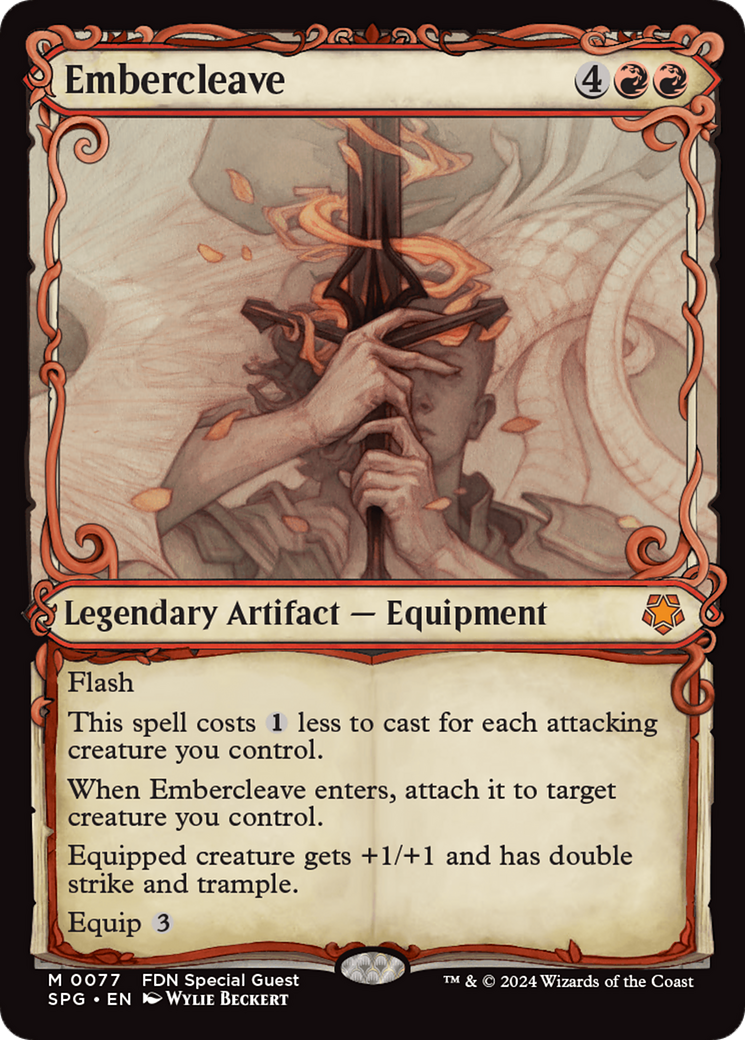 Image of Embercleave (Showcase) (SPG-077) - Special Guests: (Showcase) Foil