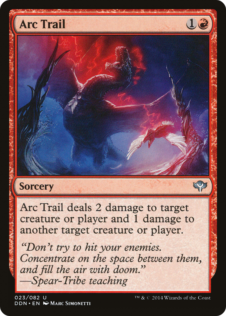 Image of Arc Trail (DDN-023) - Duel Decks: Speed vs. Cunning
