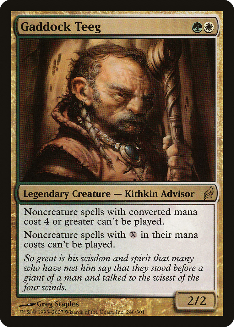 Image of Gaddock Teeg (LRW-248) - Lorwyn