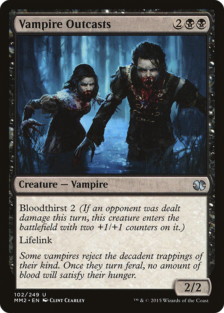 Image of Vampire Outcasts (MM2-102) - Modern Masters 2015 Foil