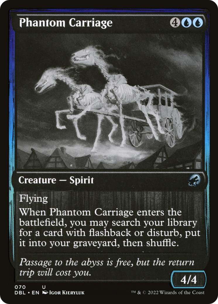 Image of Phantom Carriage (DBL-070) - Innistrad: Double Feature