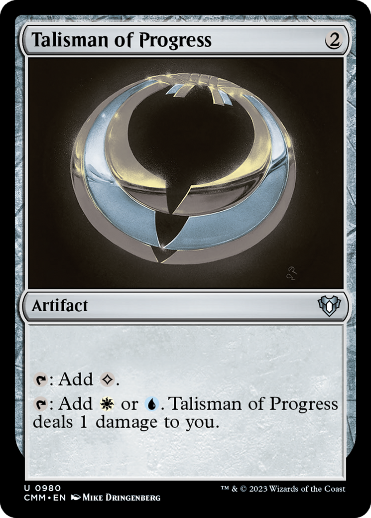 Image of Talisman of Progress (CMM-980) - Commander Masters