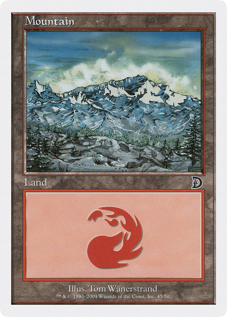 Image of Mountain (45) (DKM-045) - Deckmasters
