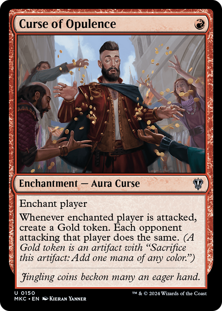 Image of Curse of Opulence (MKC-150) - Murders at Karlov Manor Commander