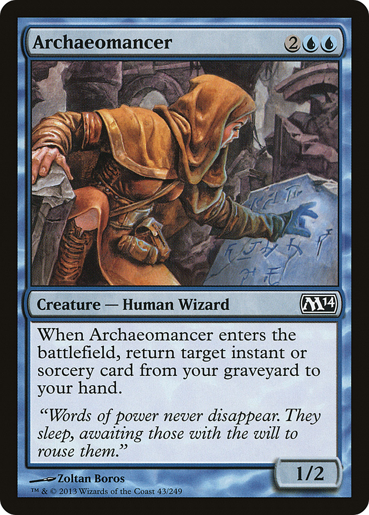 Image of Archaeomancer (M14-043) - Magic 2014 Foil