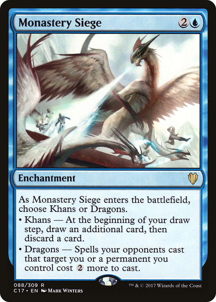 Image of Monastery Siege (C17-088) - Commander 2017