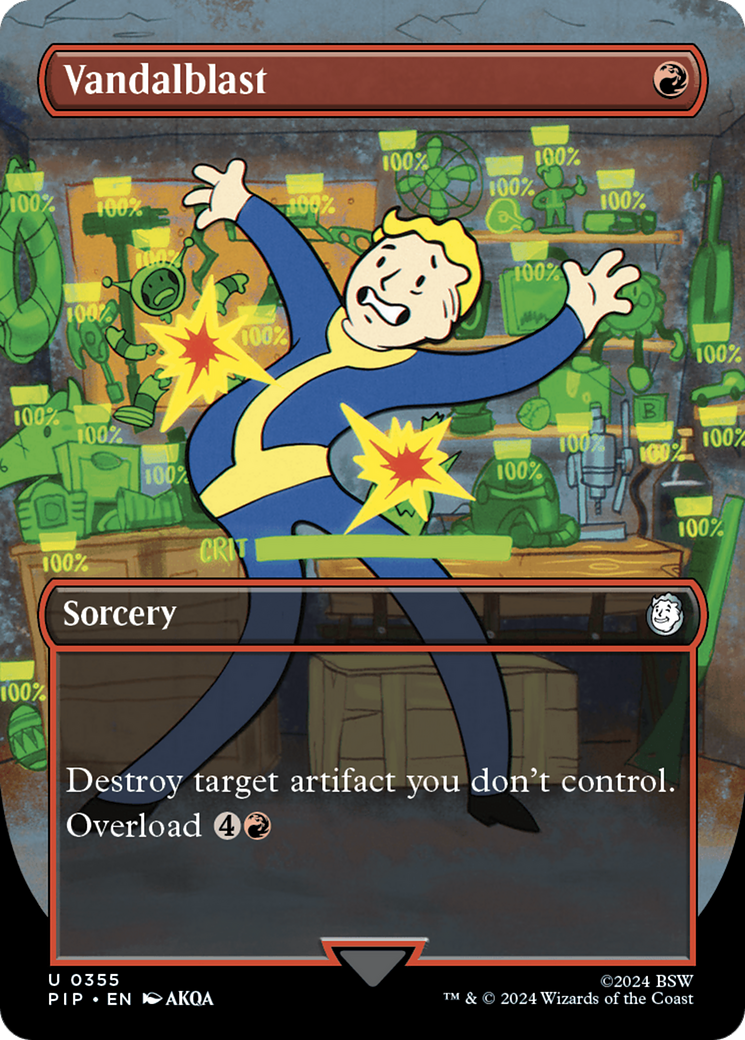 Image of Vandalblast (Borderless) (PIP-355) - Fallout (Borderless)